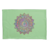 Classy Colorful Mandala India Style 1 Kussensloop (Voorkant-Links)