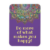 Classy Colorful Mandala India Style 1 Magneet (Verticaal)