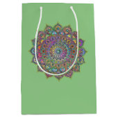 Classy Colorful Mandala India Style 1 Medium Cadeauzakje (Voorkant)