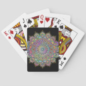 Classy Colorful Mandala India Style 1 Pokerkaarten