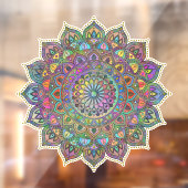 Classy Colorful Mandala India Style 1 Raamsticker (Vel 2)