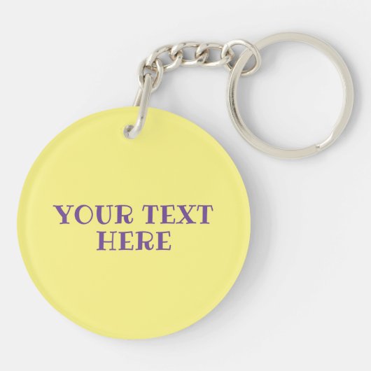 Classy Colorful Mandala India Style 1 Sleutelhanger (Achterkant)