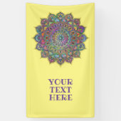 Classy Colorful Mandala India Style 1 Spandoek (Verticaal)