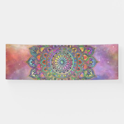 Classy Colorful Mandala India Style 1 Spandoek (Horizontaal)