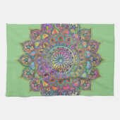 Classy Colorful Mandala India Style 1 Theedoek (Horizontaal)