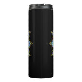 Classy Colorful Mandala India Style 1 Thermosbeker (Achterkant)