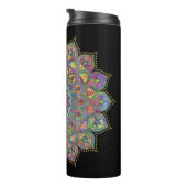 Classy Colorful Mandala India Style 1 Thermosbeker (Geroteerd rechts)