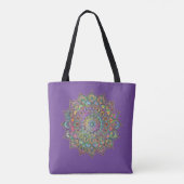 Classy Colorful Mandala India Style 1 Tote Bag (Achterkant)
