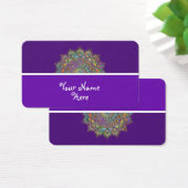 Classy Colorful Mandala India Style 1 Visitekaartje (Bureau)