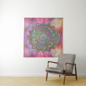 Classy Colorful Mandala India Style 1 Wandkleed (In Situ (horizontaal))