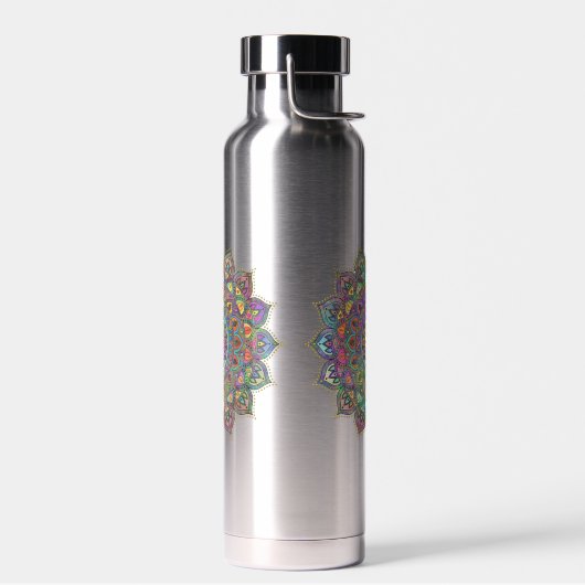 Classy Colorful Mandala India Style 1 Waterfles (Links)