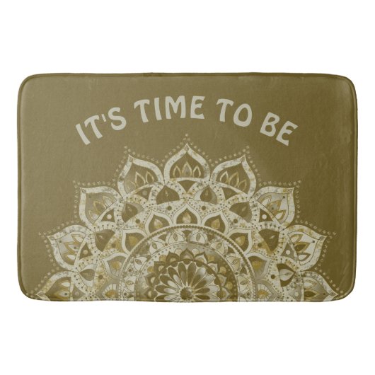 Classy Colorful Mandala India Style 4 Badmat (Voorkant)