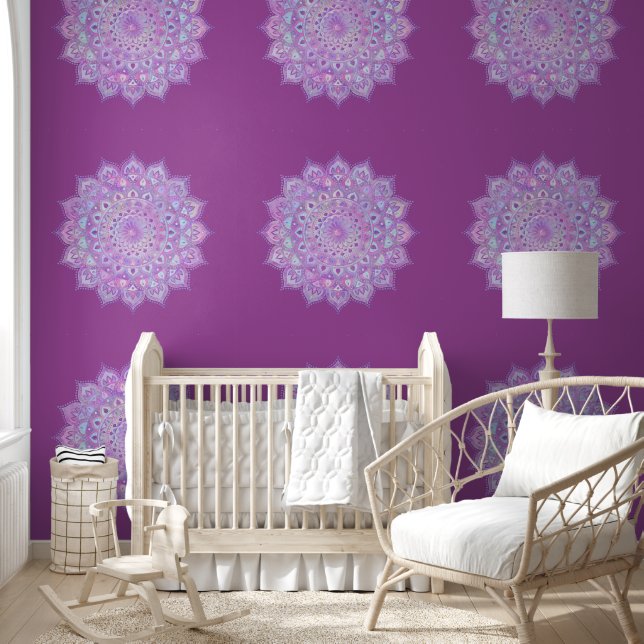 Classy Colorful Mandala India Style 4 Behang (Kinderen)