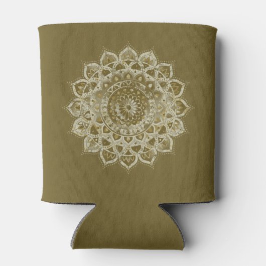 Classy Colorful Mandala India Style 4 Blikjeskoeler (Achterkant)