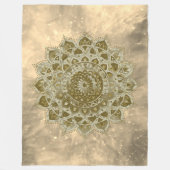 Classy Colorful Mandala India Style 4 Fleece Deken (Voorkant)