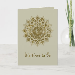 Classy Colorful Mandala India Style 4 Kaart