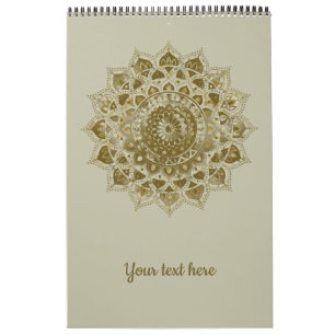 Classy Colorful Mandala India Style 4 Kalender