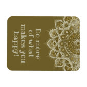 Classy Colorful Mandala India Style 4 Magneet (Horizontaal)