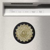 Classy Colorful Mandala India Style 4 Magneet (Insitu (Vaatwasser))