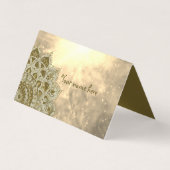 Classy Colorful Mandala India Style 4 Visitekaartje