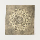 Classy Colorful Mandala India Style 4 Wandkleed (Voorkant (horizontaal))