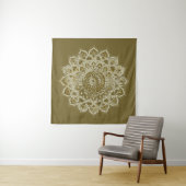 Classy Colorful Mandala India Style 4 Wandkleed (In situ)
