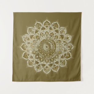Classy Colorful Mandala India Style 4 Wandkleed