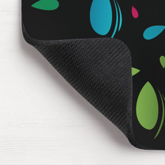 Classy Colorful Petals Muismat (Hoek)