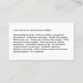 Classy Concierge Medical Services Visitekaartje (Achterkant)