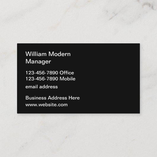 Classy Construction New Business Card Template Visitekaartje (Achterkant)