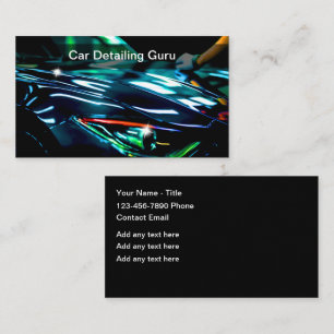 Classy Cool Auto Detailing Visitekaartjes