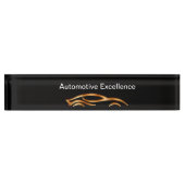 Classy Cool Automotive Desk Name Plaques Naambordje (Voorkant)