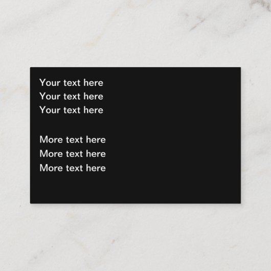 Classy Cool Automotive Visitekaartjes (Achterkant)