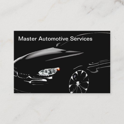 Classy Cool Automotive Visitekaartjes (Voorkant)