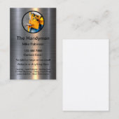 Classy Cool Handyman Visitekaartjes (Voorkant / Achterkant)