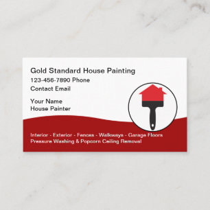 Classy Cool House Painter Visitekaartje