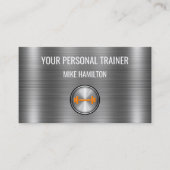 Classy Cool Personal Trainer Theme Visitekaartje (Voorkant)