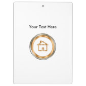 Classy Cool Real Estate Klembord (Achterkant)