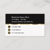 Classy Corporate Executive Visitekaartjes Design (Voorkant)