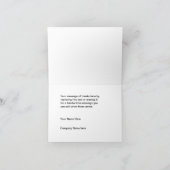 Classy Corporate Thank You Cards Design Bedankkaart (Binnen)