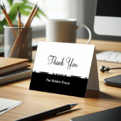 Classy Corporate Thank You Cards Sjabloon