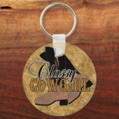 Classy Cowgirl sleutelhanger (Voorkant)