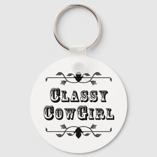 Classy Cowgirl SLEUTELHANGER ~  (Voorkant)
