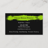 Classy Creative House Painter Visitekaartje (Voorkant)
