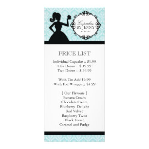Classy Cupcake Silhouette Rack Kaart