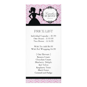 Classy Cupcake Silhouette Rack Kaart