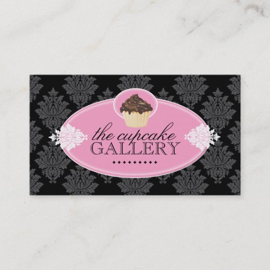 Classy Cupcake Visitekaartje (Voorkant)