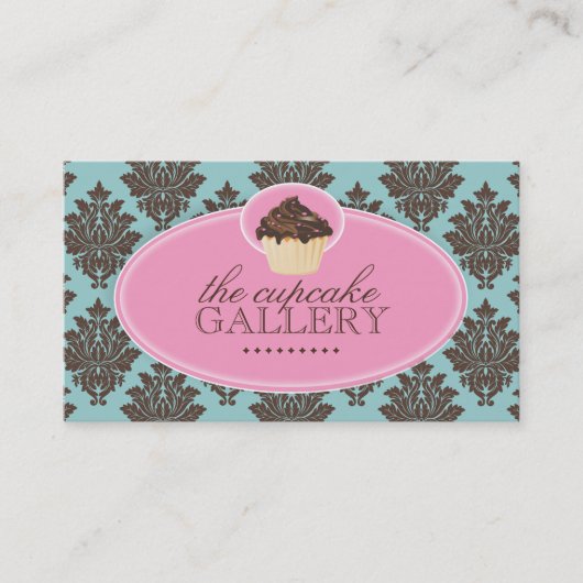 Classy Cupcake Visitekaartje (Voorkant)
