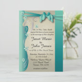  Classy Curvy-ontwerp | Jade en Silver Kaart (Staand voorkant)