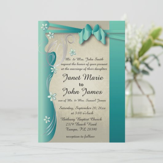 Classy Curvy-ontwerp | Jade en Silver Kaart (Staand voorkant)